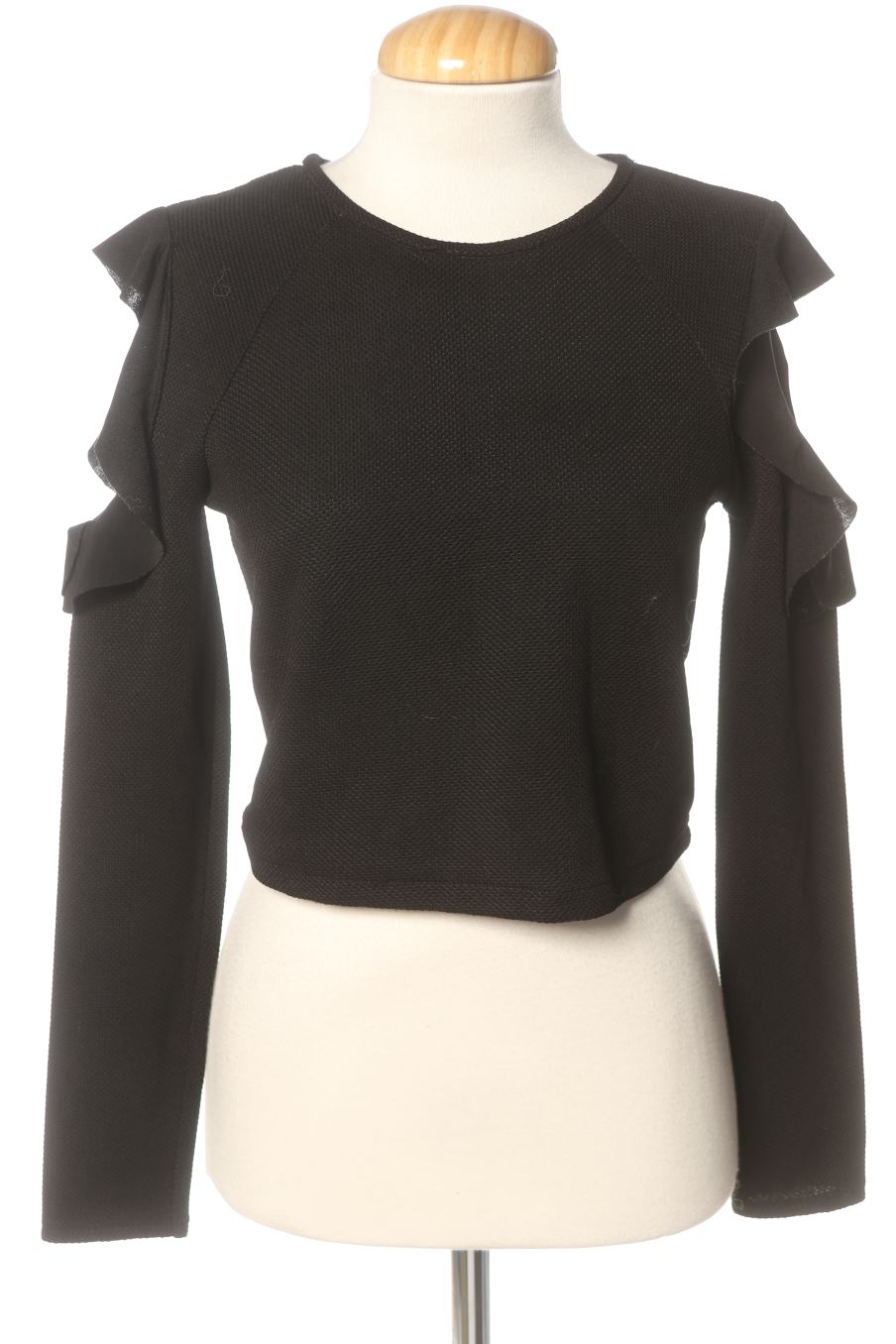 Pull Zara de la taille S, de couleur noir