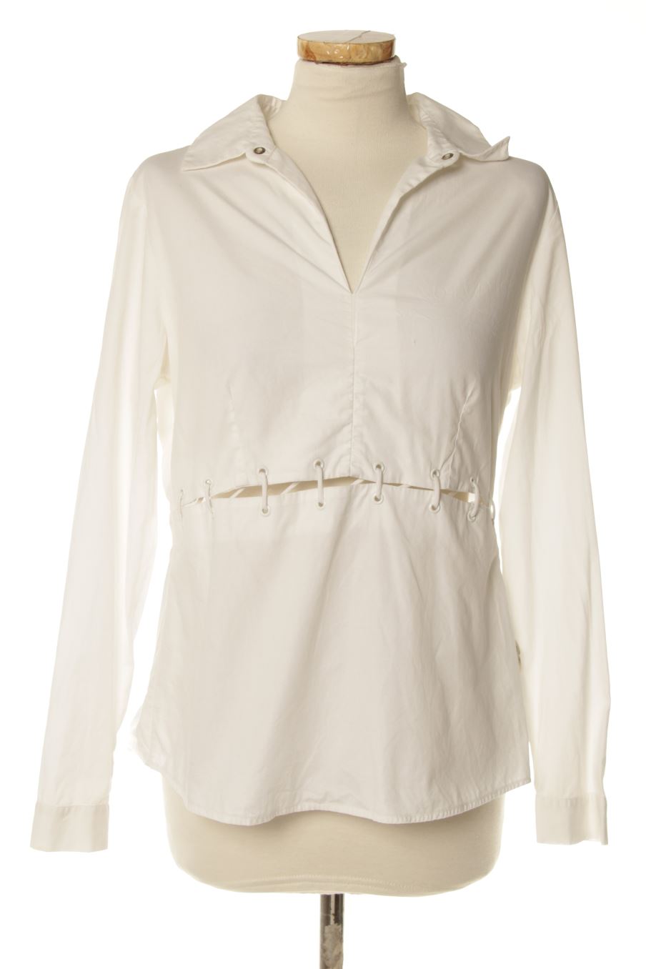 Blouse à manches longues Adolfo Dominguez de la taille 38, de couleur blanc