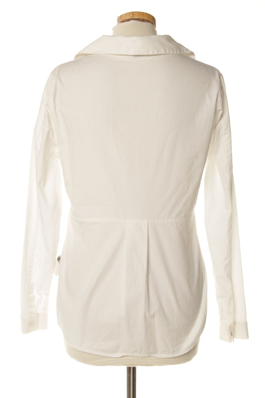 Blouse à manches longues Adolfo Dominguez de la taille 38, de couleur blanc