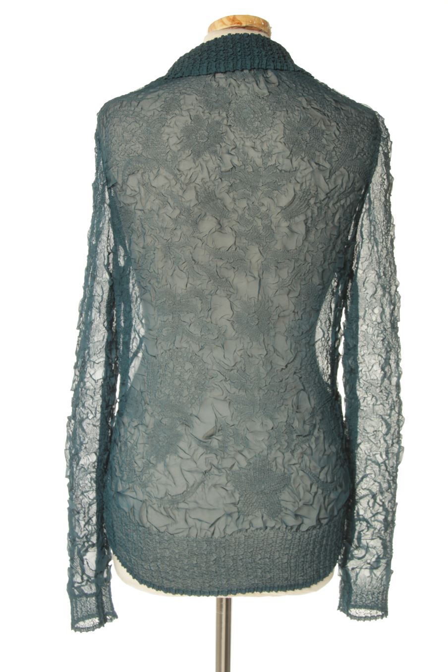 Chemise Adolfo Dominguez de la taille 36, de couleur vert
