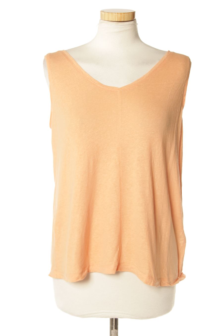 Top PERCENTIL de la taille S, de couleur orange