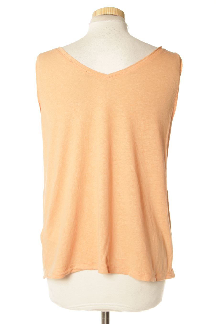 Top PERCENTIL de la taille S, de couleur orange