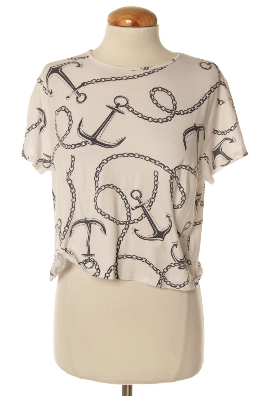T-Shirt von Mango Größe S, Farbe Weiss, für