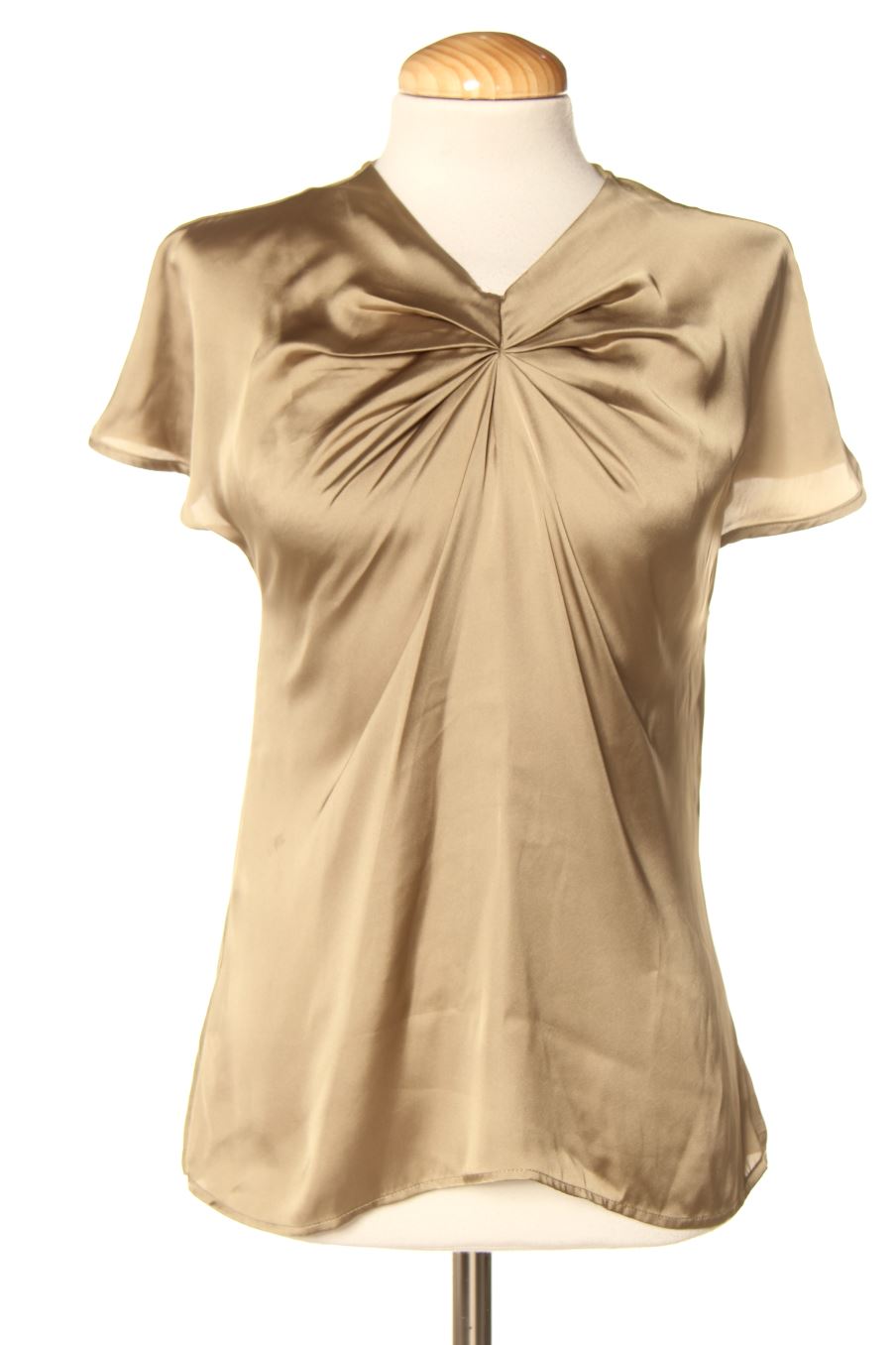 Kurzärmelige Bluse von ANNA FIELD Größe XS, Farbe Grün, für