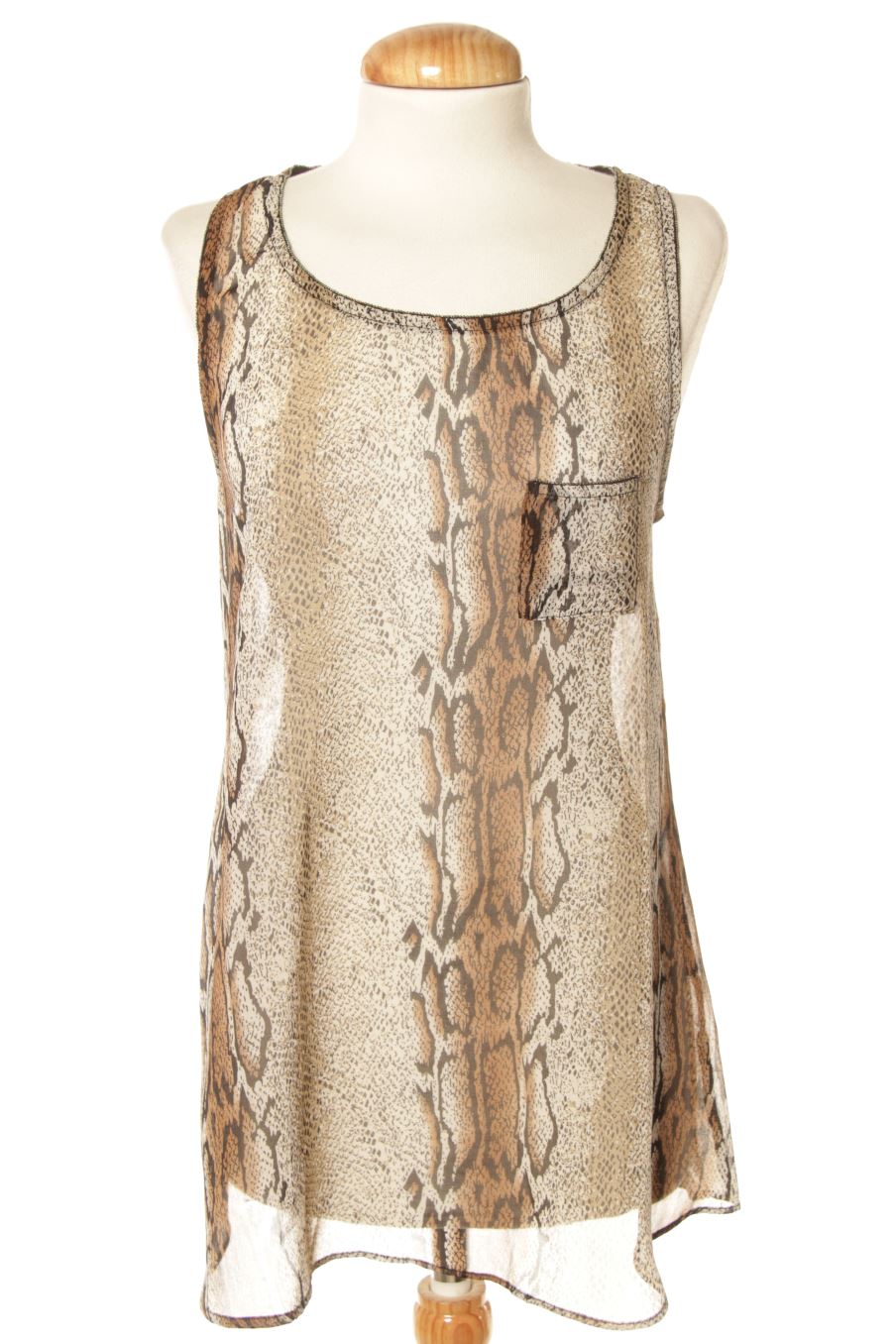 Top Sweet miss de la taille S, de couleur animal print
