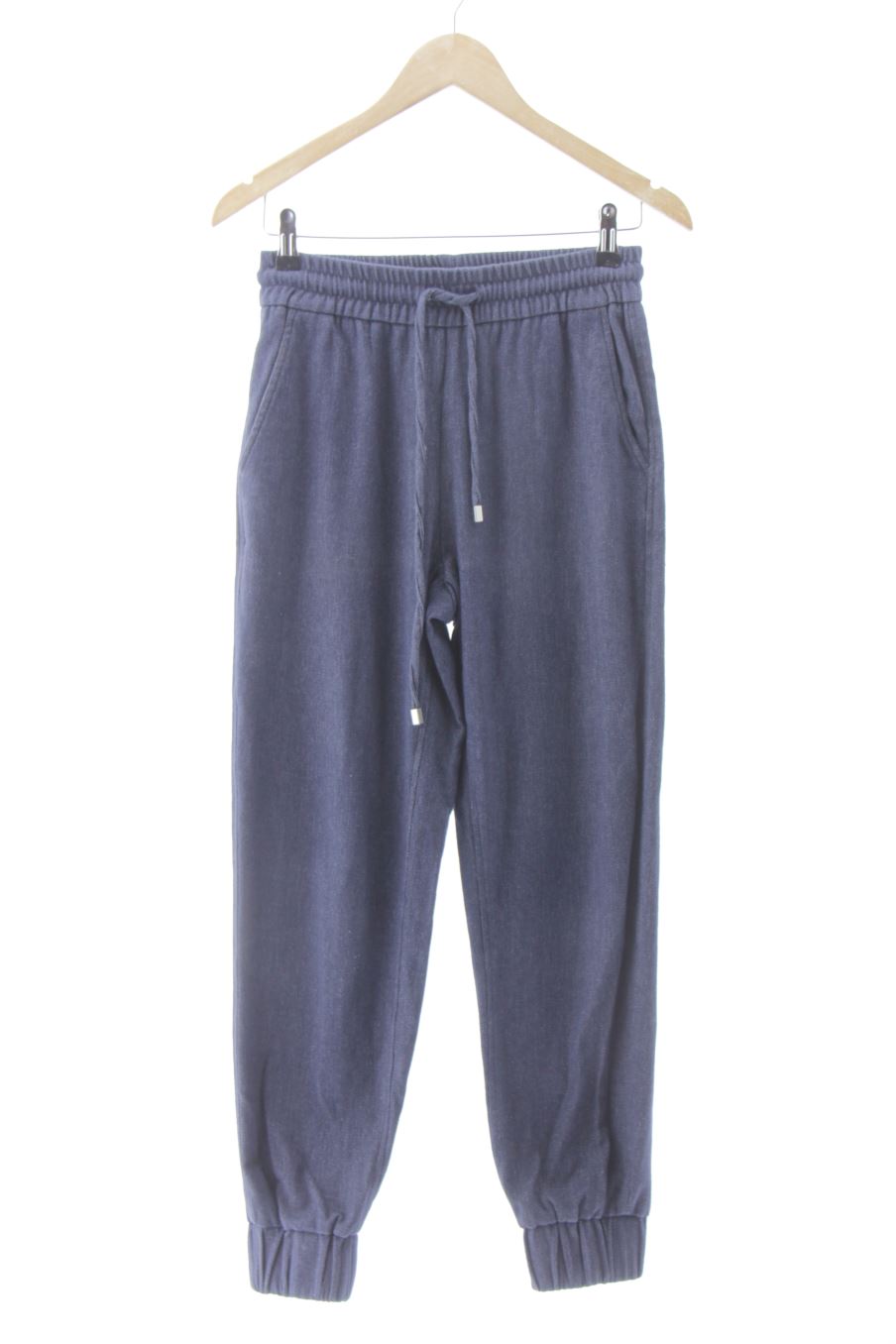 Pantalon Casual Zara de la taille 38, de couleur bleu
