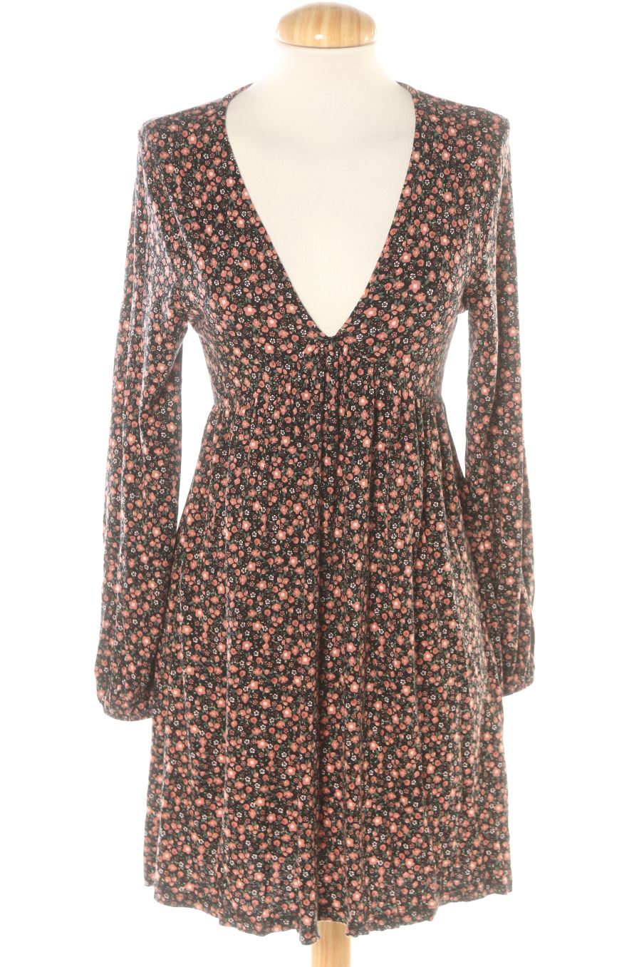 Robe casual Pull & Bear de la taille XS, de couleur fleurs