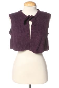 Gilet di stoffa S Maje, foto 1 di 2