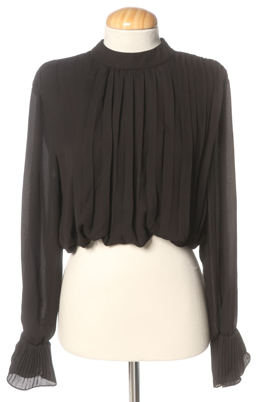 Blouse à manches longues Italian style de la taille Taille unique, de couleur noir
