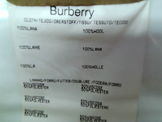 Falda de Burberry de la talla 48, de color cuadros