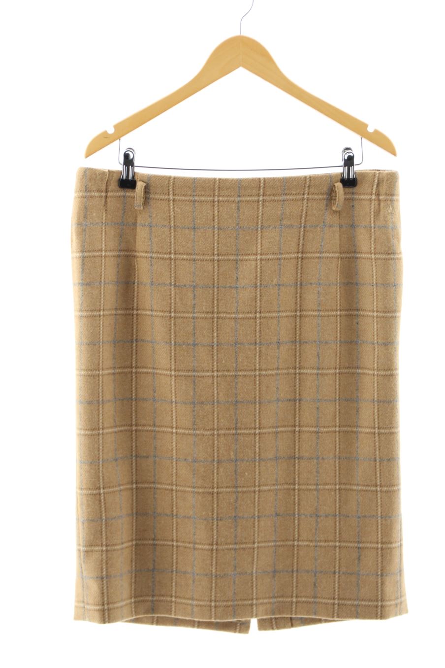 Falda de Burberry de la talla 48, de color cuadros