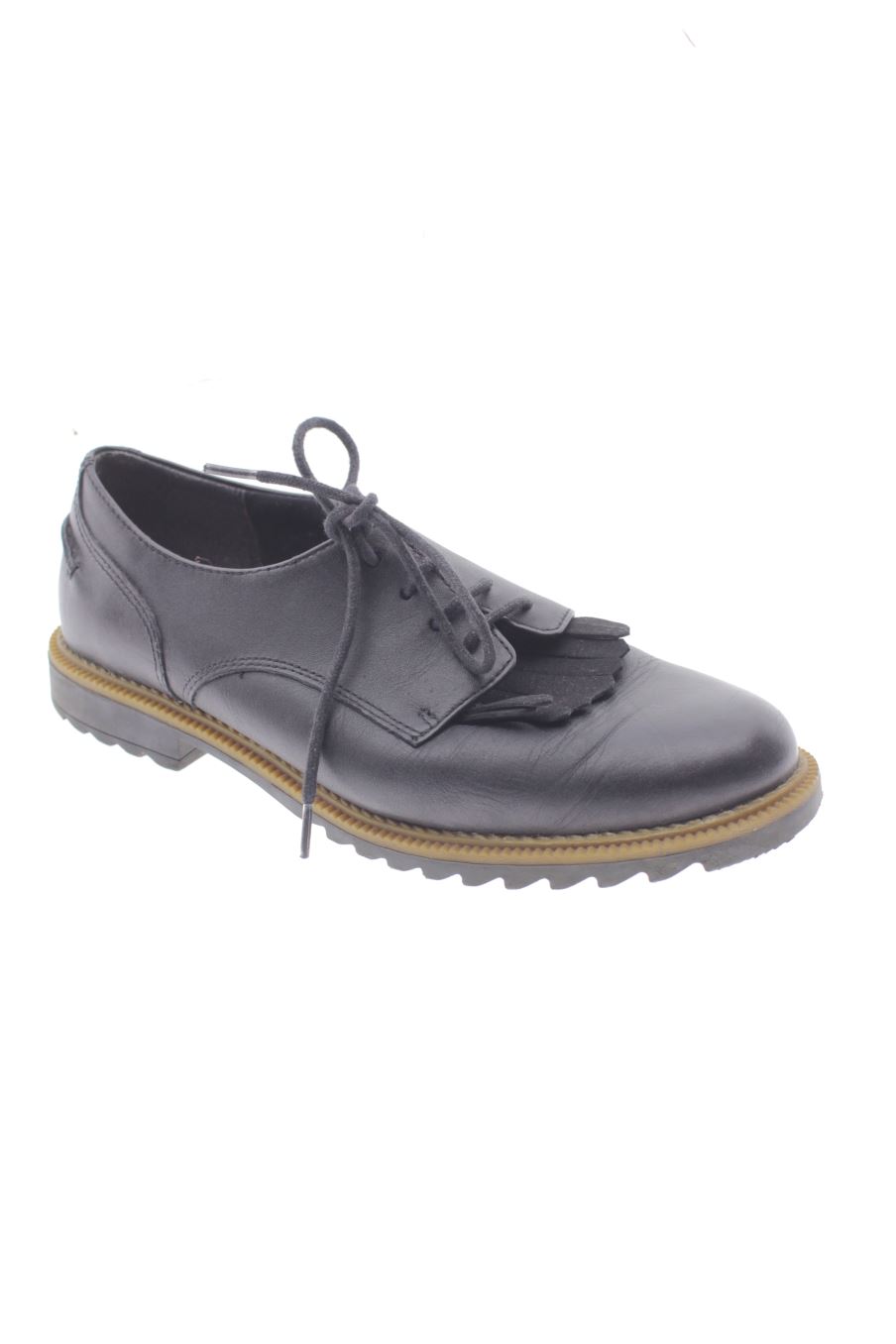 Zapatos planos de clarks de la talla 37, de color negro de