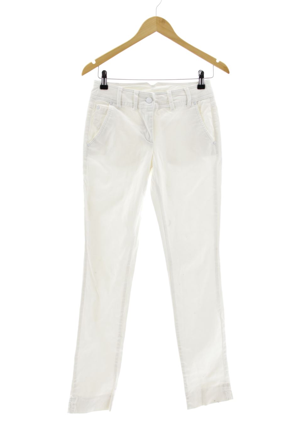 Vaqueros de Camaieu de la talla 36, de color blanco de ropa vaquera