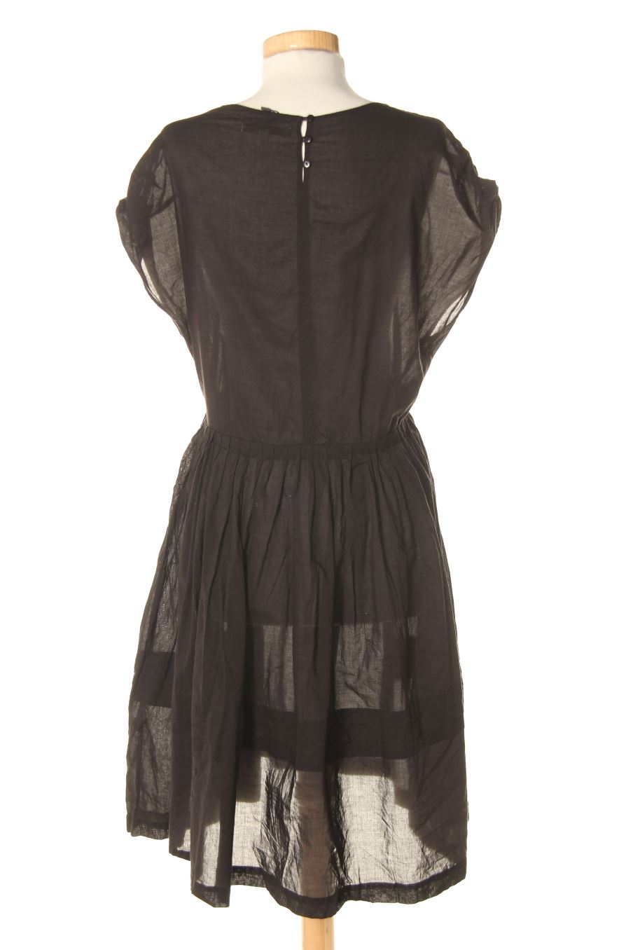 Robe casual Maje de la taille L, de couleur noir