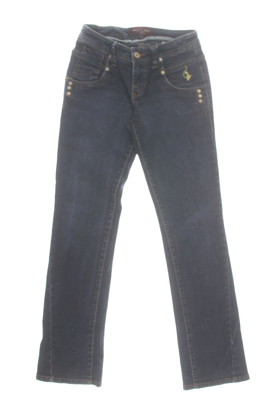Vaqueros de Baby phat de la talla XS, de color azul de ropa vaquera