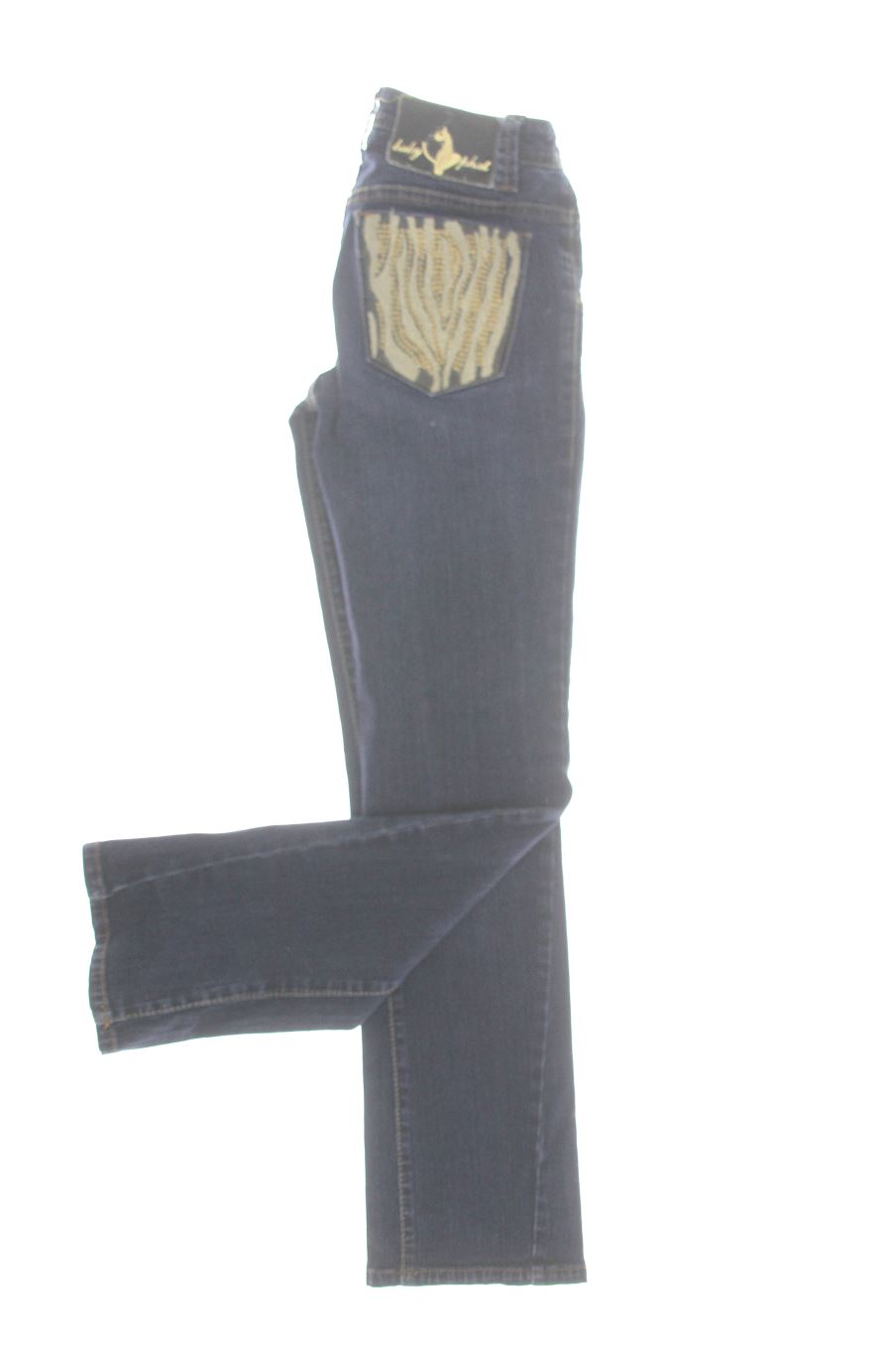 Vaqueros de Baby phat de la talla XS, de color azul de ropa vaquera
