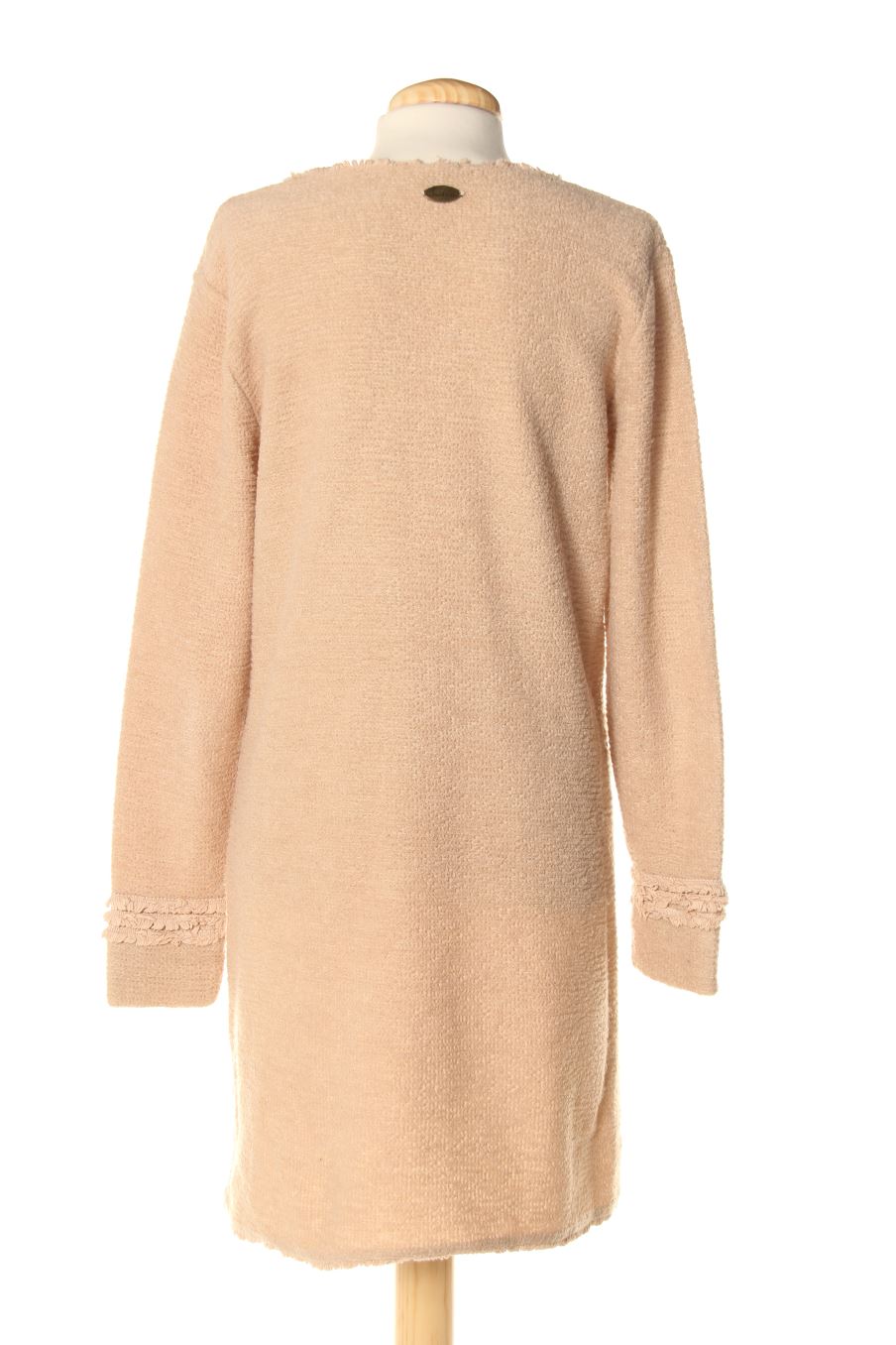Robe casual Surkana de la taille M, de couleur beige
