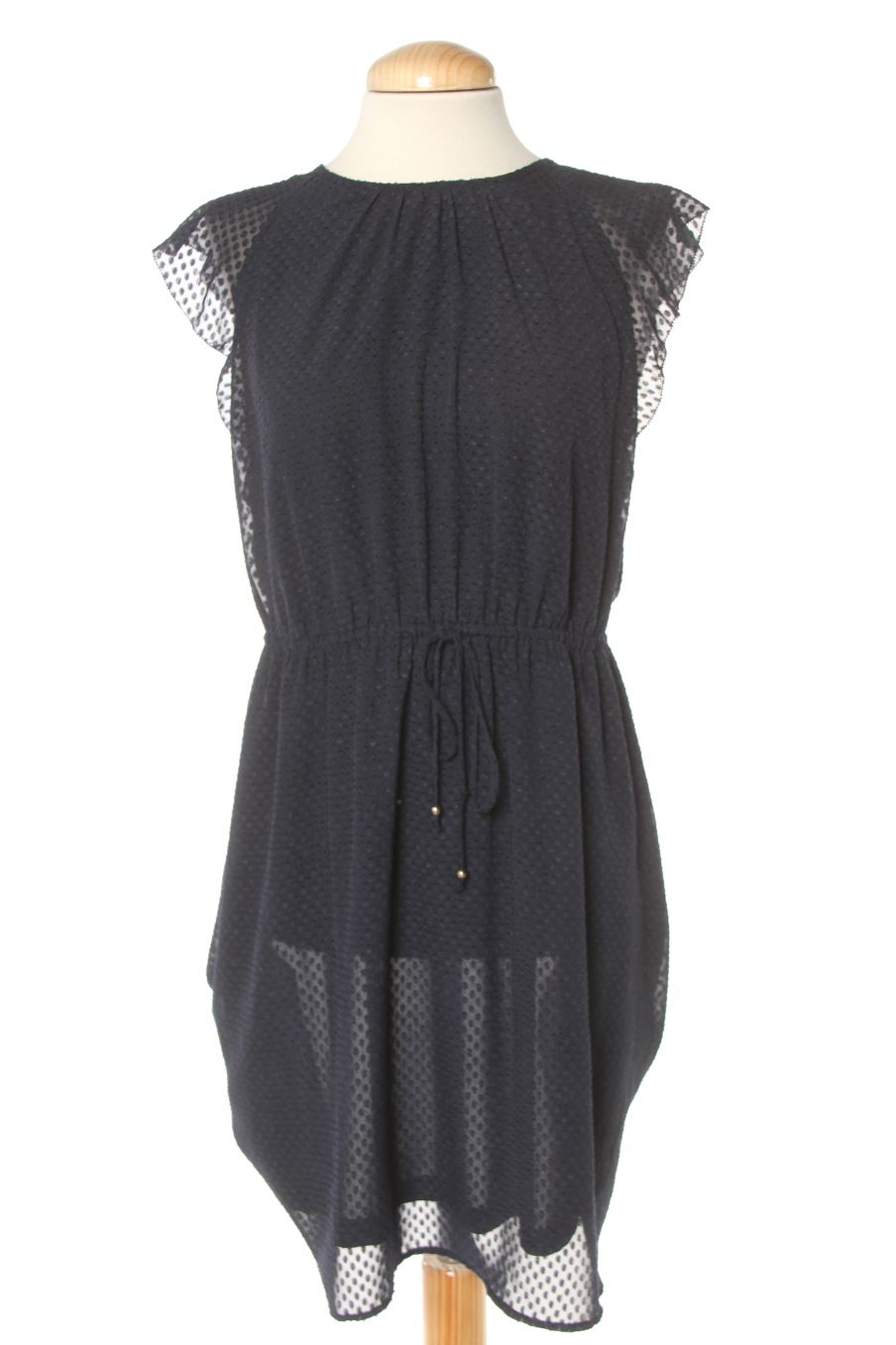 Vestido casual de H&M de la talla 38, de color azul marino