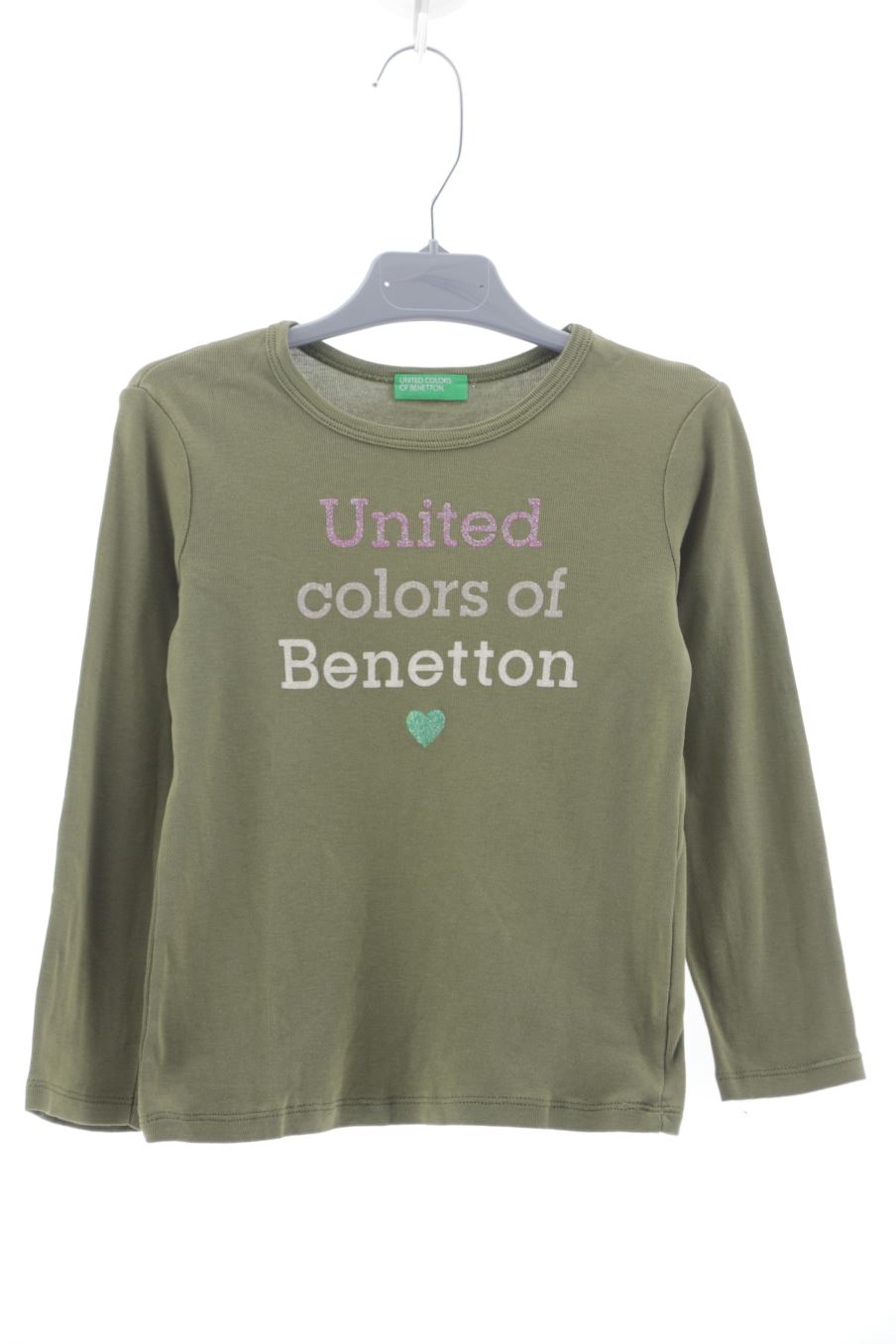 Maglietta a maniche lunghe de Benetton de la talla 4 anni seconda mano