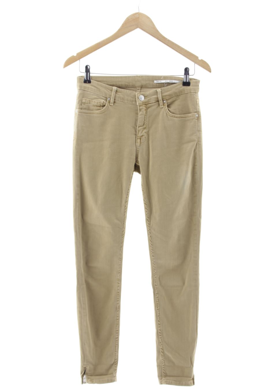 Jeans de Zara de la talla 36, de color marrone