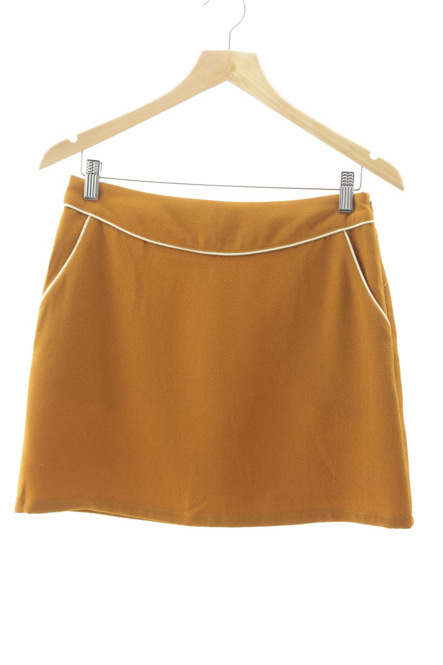 Jupe La petite étoile de la taille S, de couleur moutarde