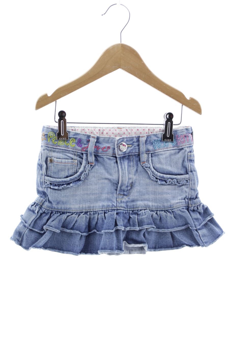 Falda de H&M de la talla 3 años de denim de segunda mano
