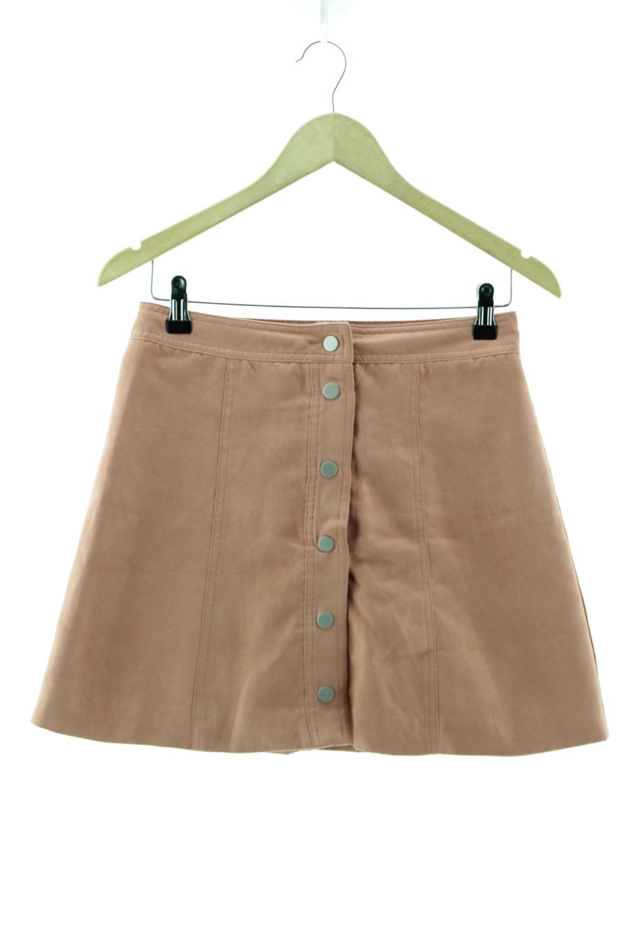 Falda de H&M de la talla 38, de color marrón
