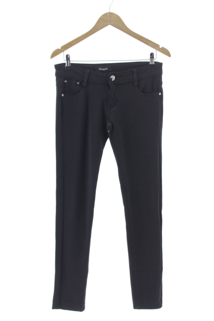 Pantalón de Sassy Girl de la talla L, de color negro