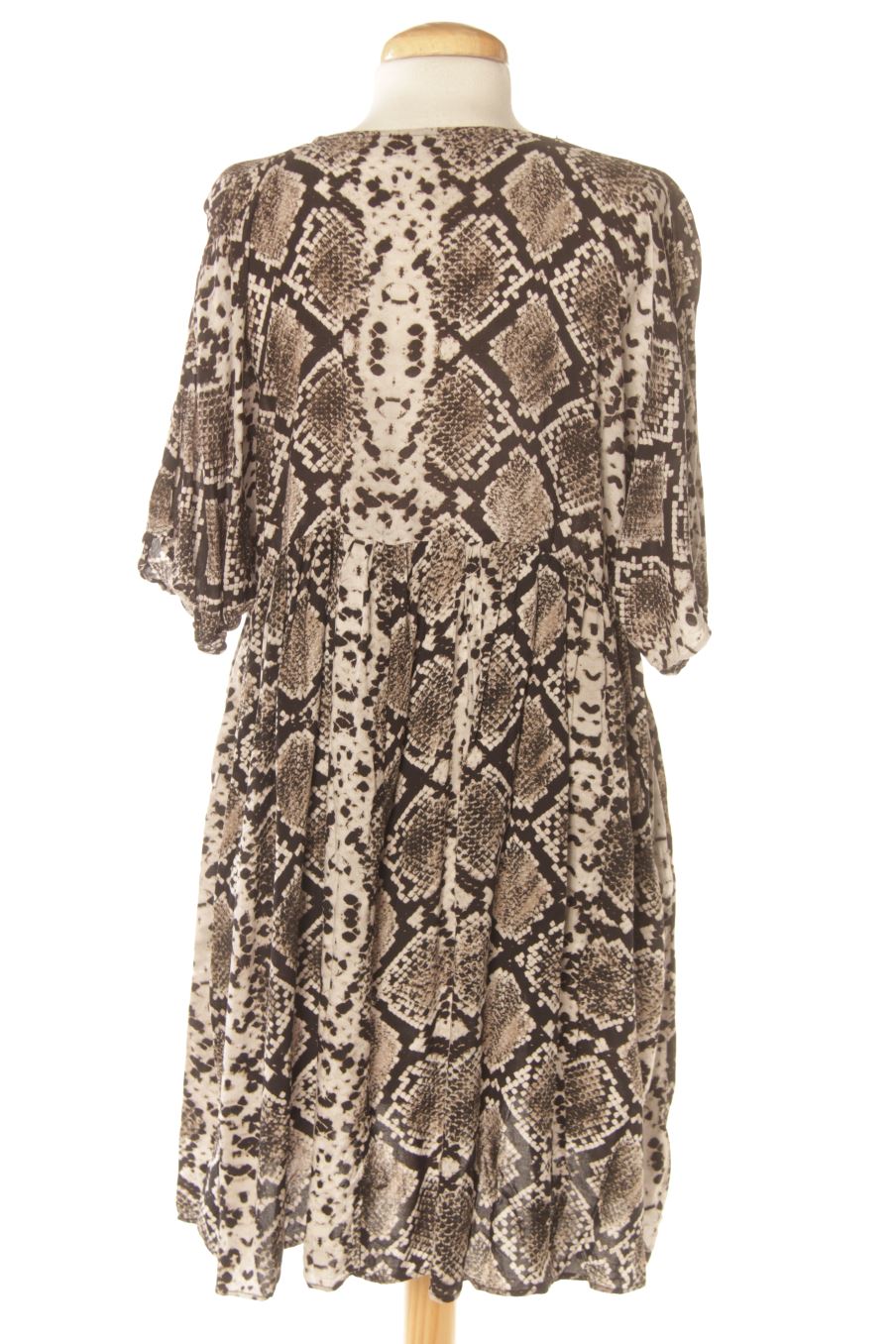 Robe casual Zara de la taille L, de couleur animal print