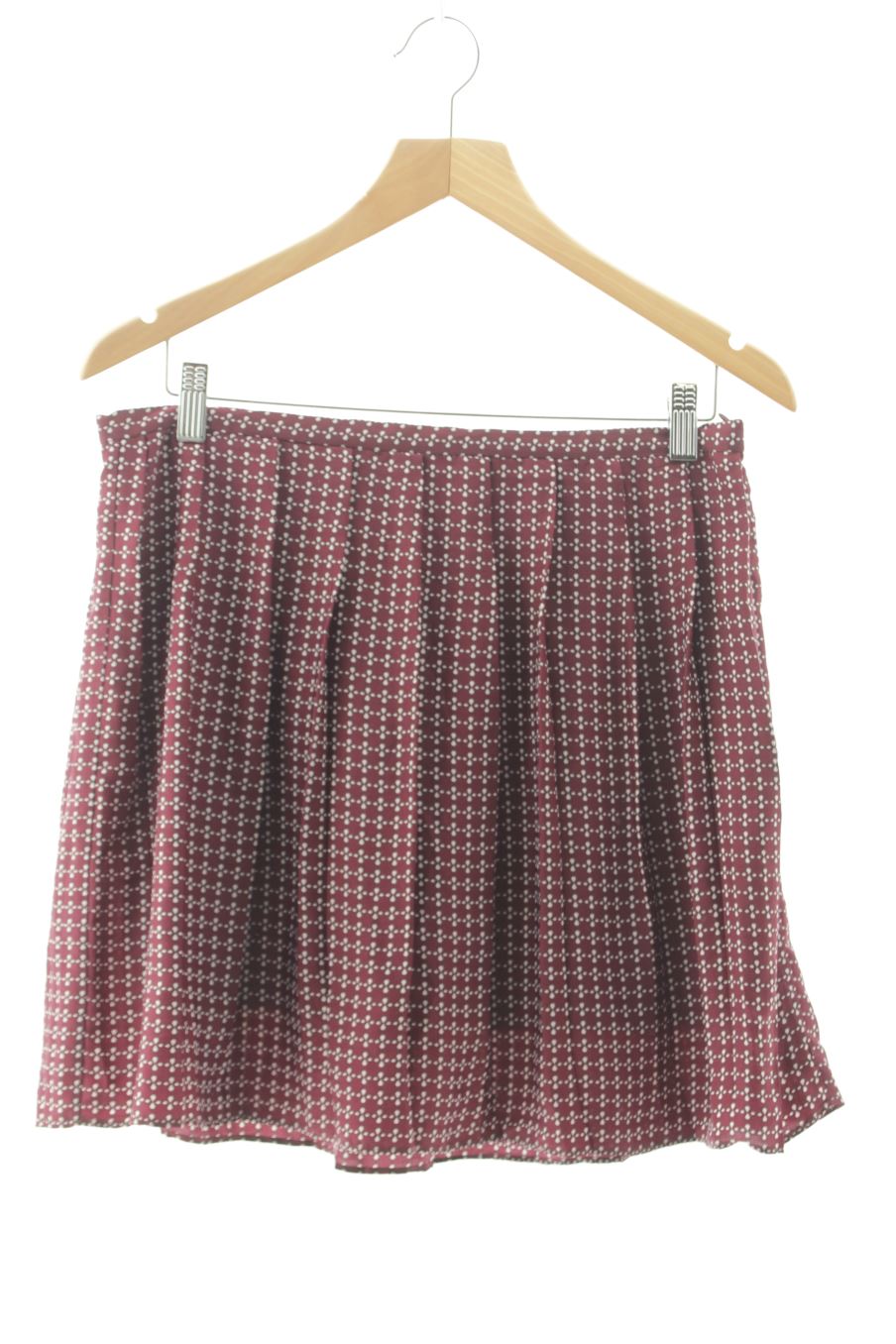Jupe Naf Naf de la taille 40, de couleur bordeaux