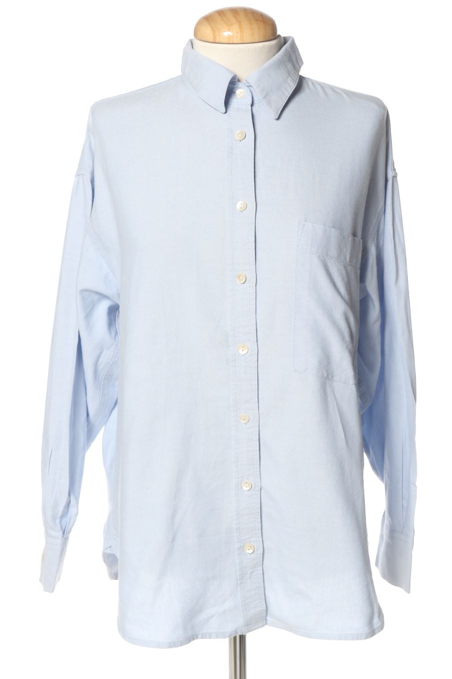 Chemise Stradivarius de la taille M, de couleur bleu