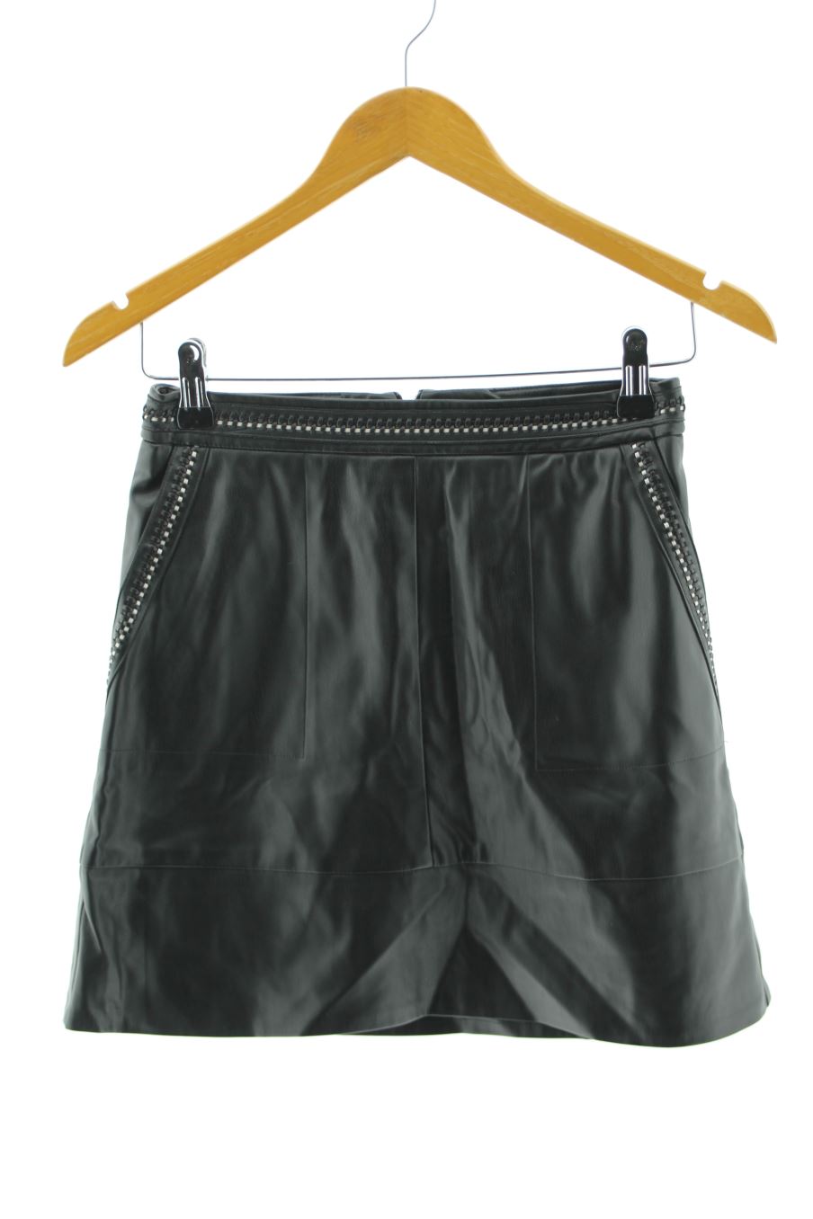 Jupe Cache cache de la taille 34, de couleur noir de synthétique
