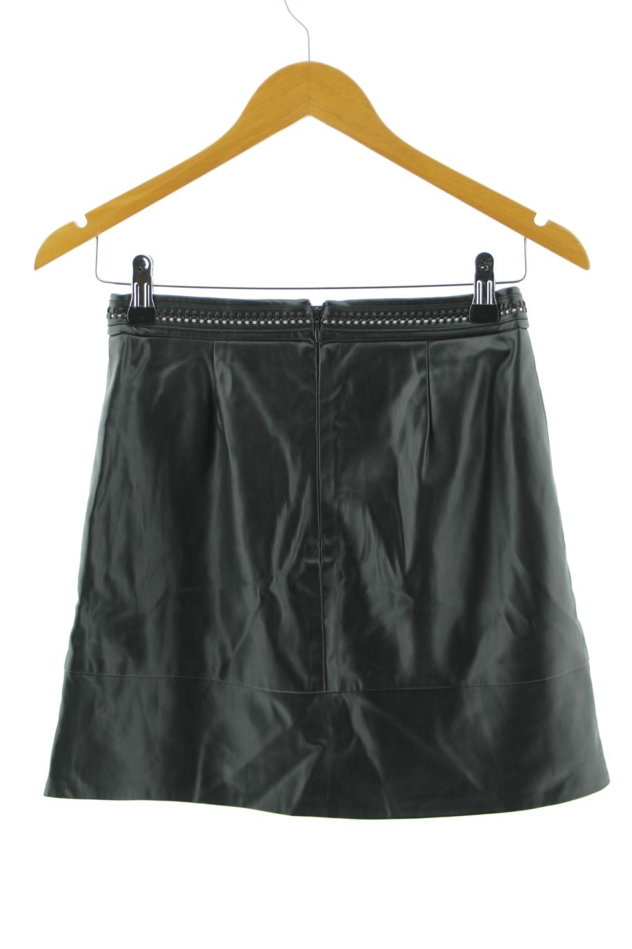 Jupe Cache cache de la taille 34, de couleur noir de synthétique