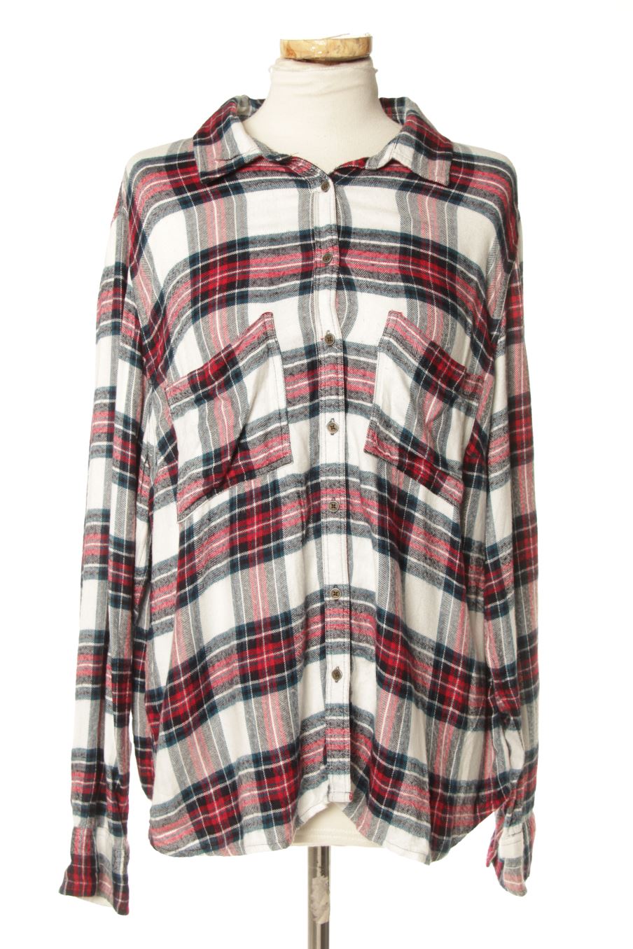Chemise OCTOBER de la taille L, de couleur carreaux