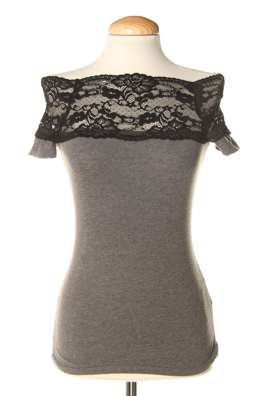 Camiseta de H&M de la talla XS, de color gris