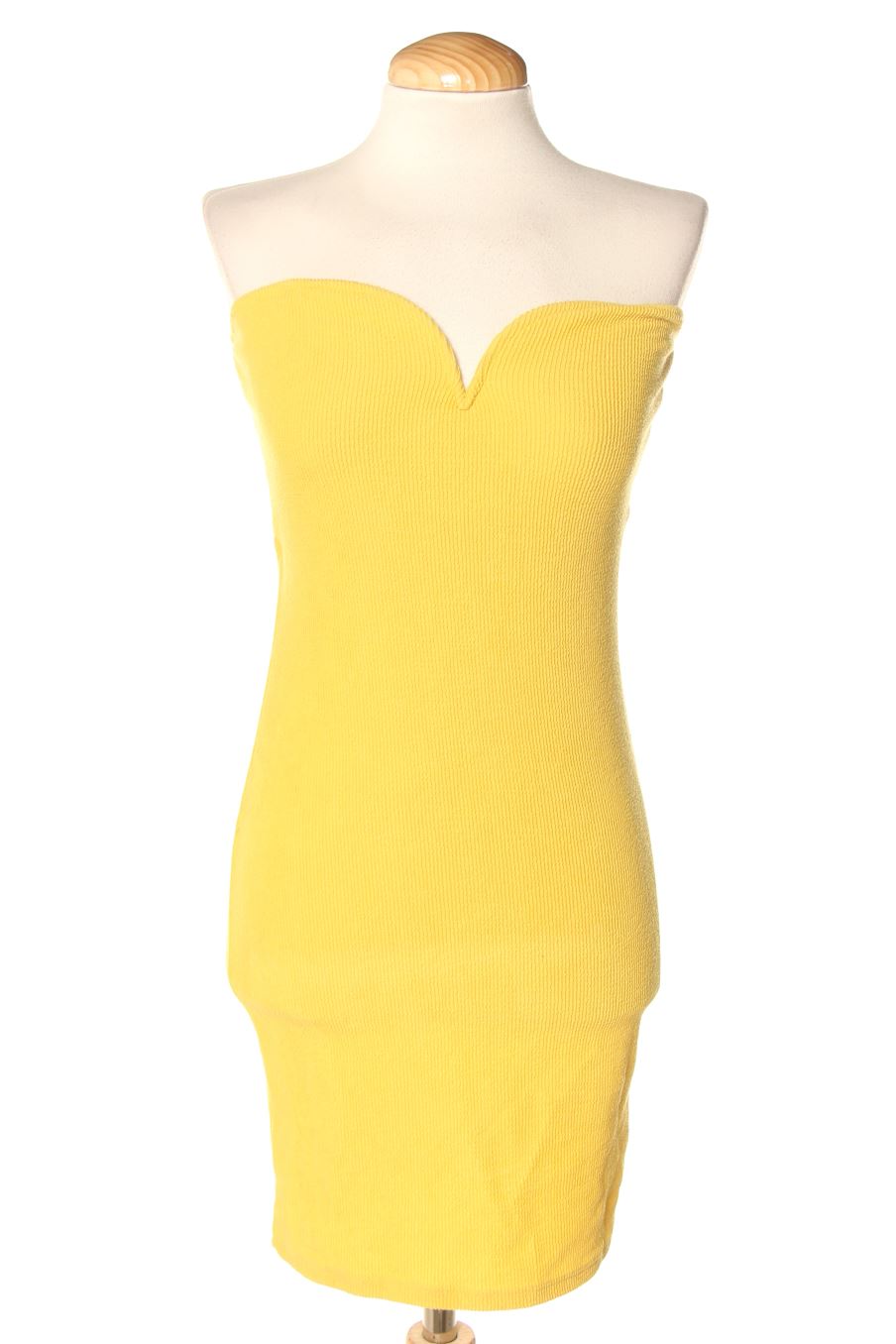 Vestido casual de H&M de la talla S, de color amarillo