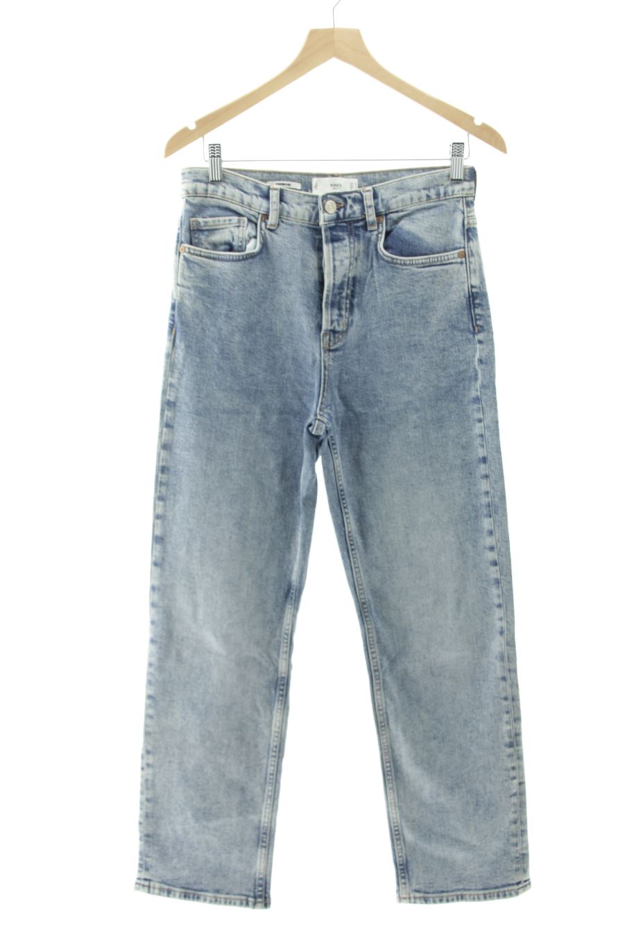 Jeans Mango de la taille 38, de couleur bleu de denim