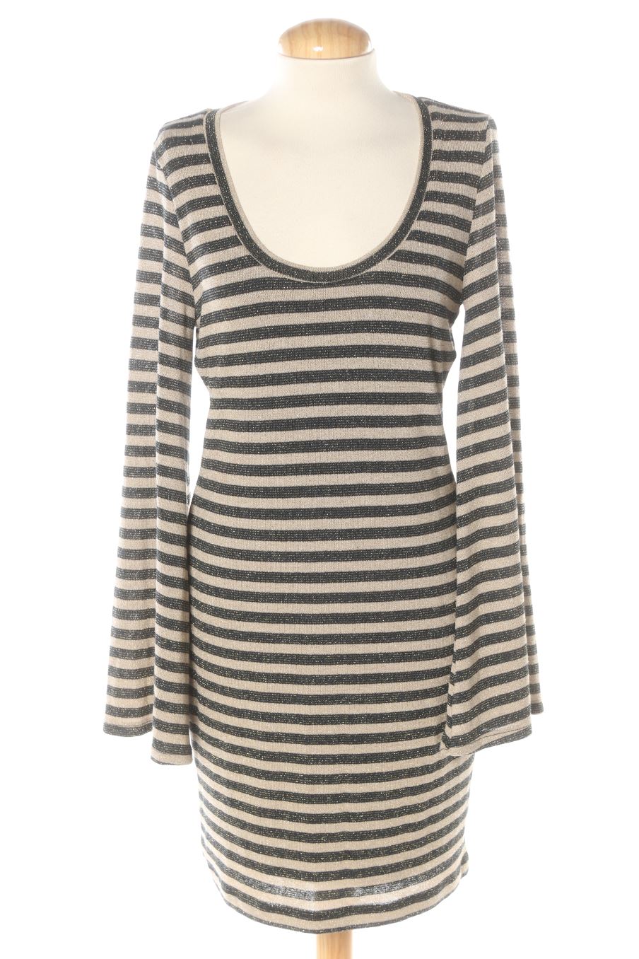 Robe casual Trafaluc de la taille L, de couleur rayures