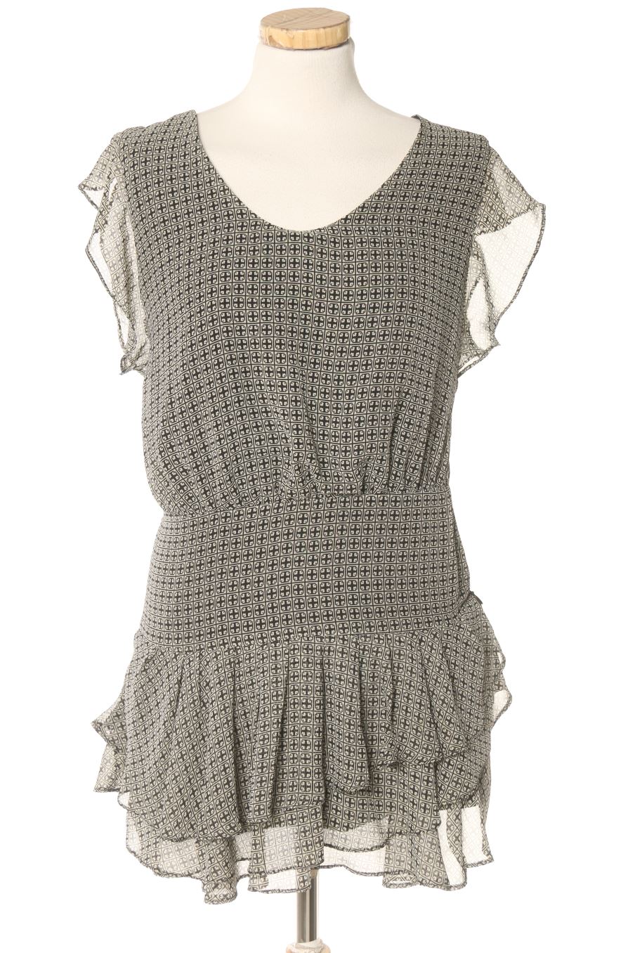 Einfaches Kleid von Mango Größe XS, Farbe Aufdruck, für