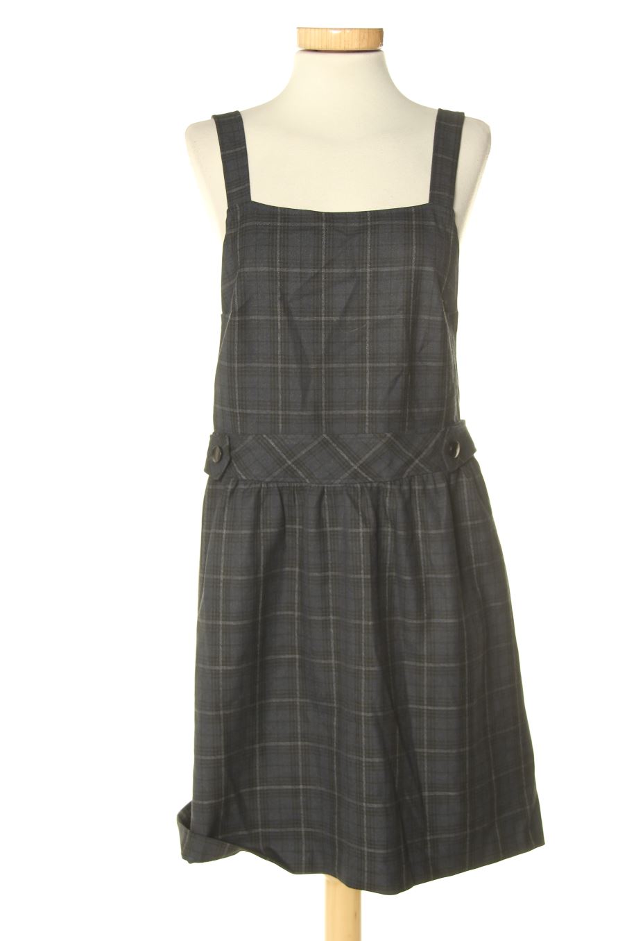 Robe casual Naf Naf de la taille 40, de couleur carreaux