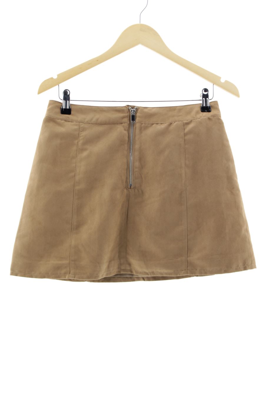 Falda de H&M de la talla 38, de color marrón