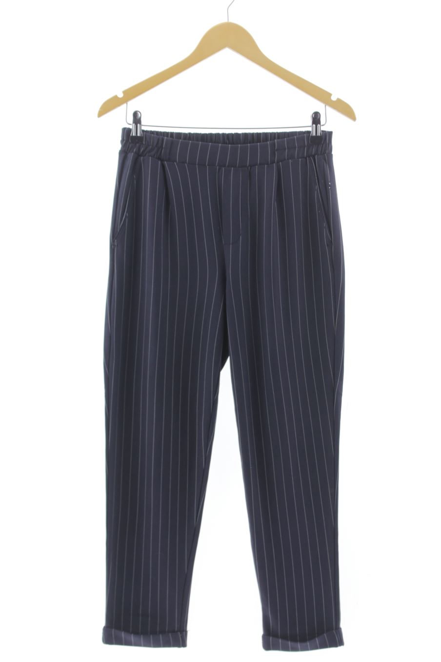 Pantalón de Bershka de la talla M, de color azul marino
