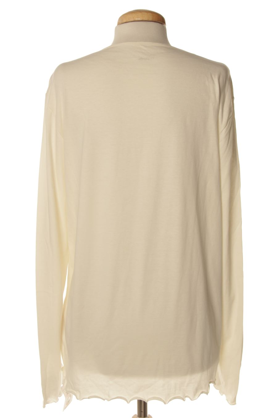 T-shirt à manches longues Tezenis de la taille L, de couleur blanc