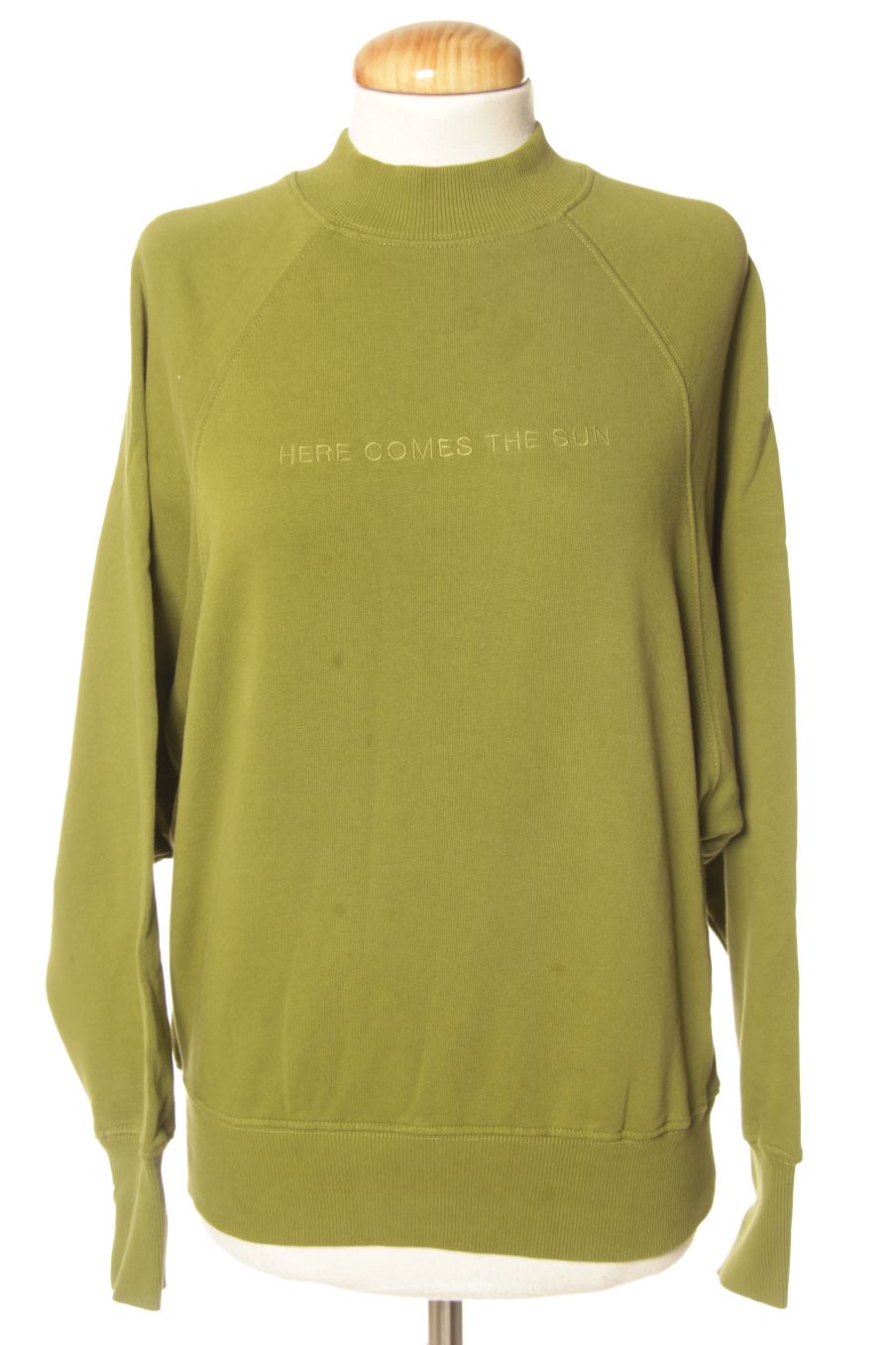 Sudadera de Thinking mu de la talla XS, de color verde