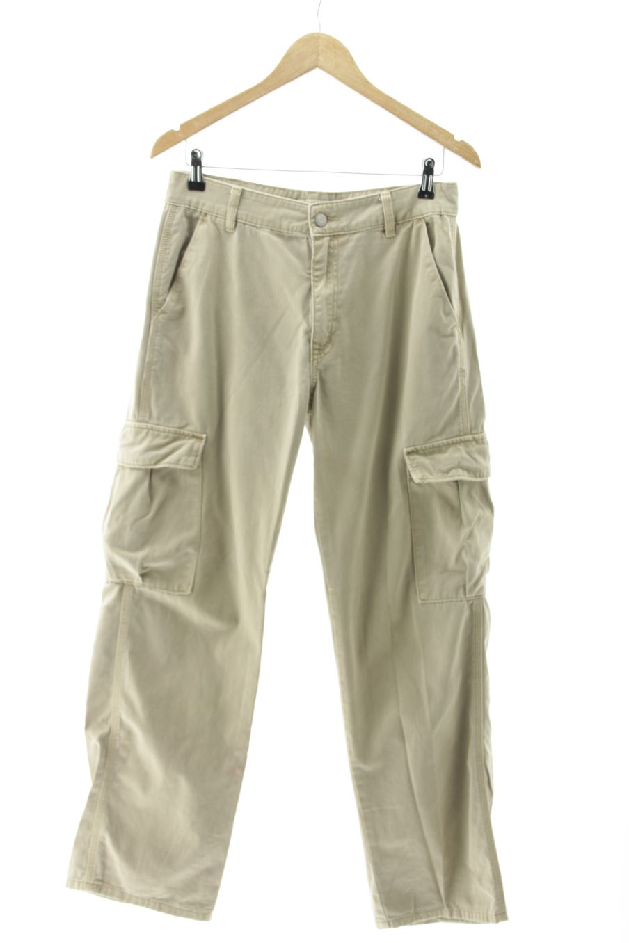 Jeans Pull & Bear de la taille 40, de couleur beige de denim