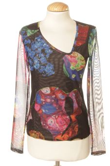 Maglietta a maniche lunghe M Desigual, foto 1 di 2
