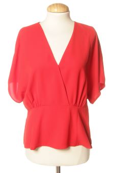 Kurzärmelige Bluse 40 Adolfo Dominguez