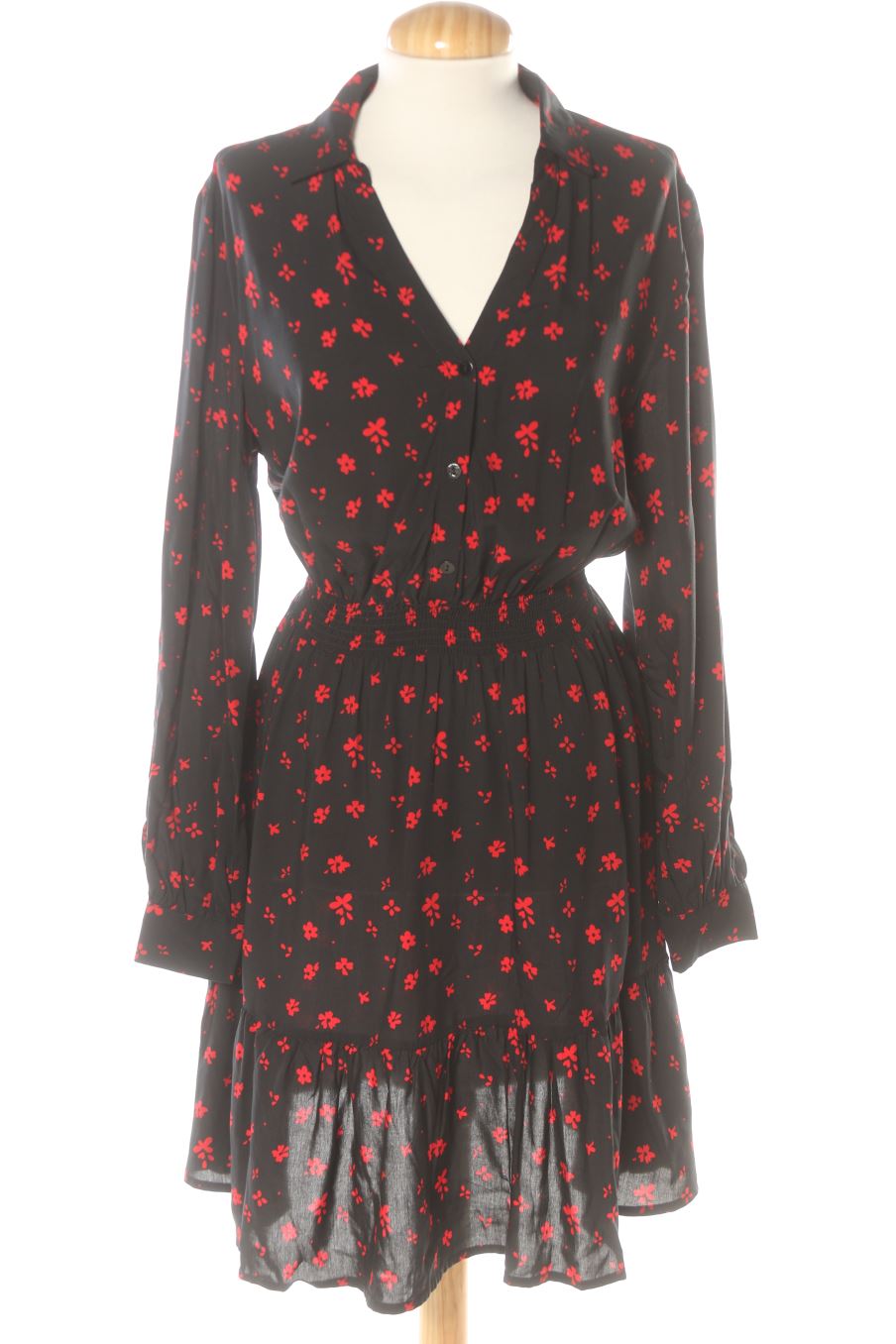 Robe casual Springfield de la taille 38, de couleur fleurs