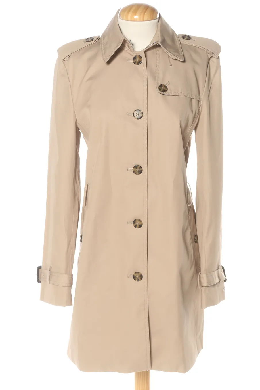 Gabardina de Tommy Hilfiger de la talla M, de color beige