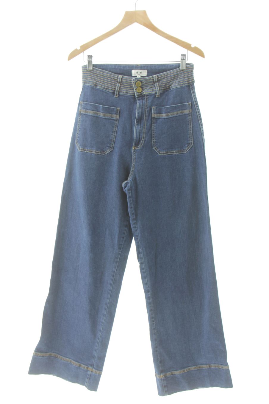 Jeans de almé de la talla 44, de color blu